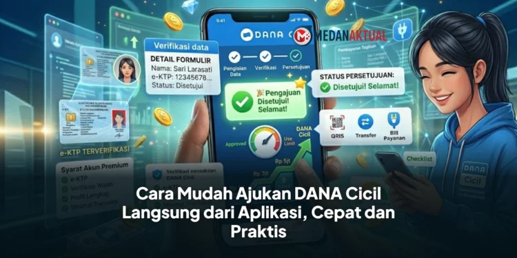 Cara Mudah Ajukan DANA Cicil Langsung dari Aplikasi, Cepat dan Praktis