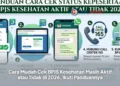 Cara Mudah Cek BPJS Kesehatan Masih Aktif atau Tidak di 2026, Ikuti Panduannya