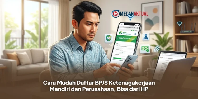 Cara Mudah Daftar BPJS Ketenagakerjaan Mandiri dan Perusahaan, Bisa dari HP