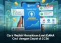 Cara Mudah Menaikkan Limit DANA Cicil dengan Cepat di 2026