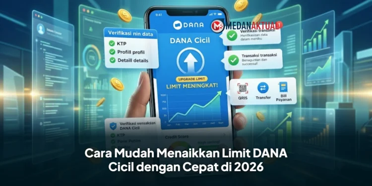 Cara Mudah Menaikkan Limit DANA Cicil dengan Cepat di 2026