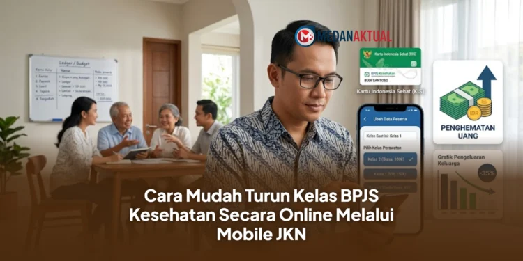 Cara Mudah Turun Kelas BPJS Kesehatan Secara Online Melalui Mobile JKN
