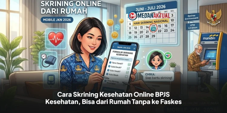 Cara Skrining Kesehatan Online BPJS Kesehatan, Bisa dari Rumah Tanpa ke Faskes