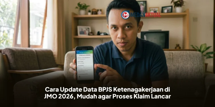 Cara Update Data BPJS Ketenagakerjaan di JMO 2026, Mudah agar Proses Klaim Lancar