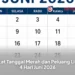 Catat Tanggal Merah dan Peluang Libur 4 Hari Juni 2026