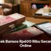 Cek Bansos Rp600 Ribu Secara Online Begini Cara Mudahnya