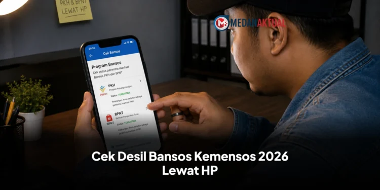 Cara Cek Desil Bansos Kemensos 2026 Lewat HP Menggunakan NIK KTP
