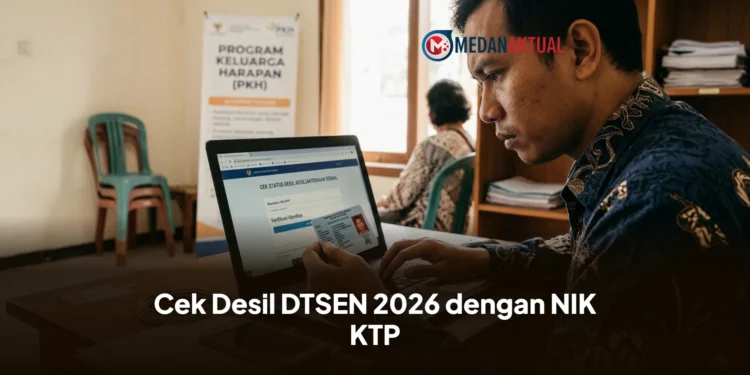 Cek Desil DTSEN 2026 untuk PKH dan BPNT dengan NIK KTP