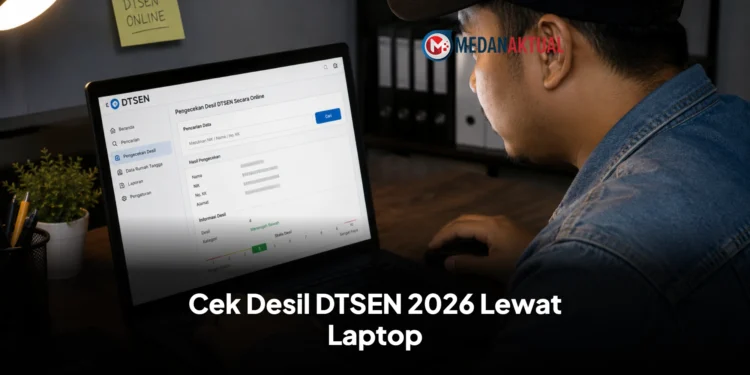 Cara Cek Desil DTSEN 2026 Lewat Laptop, Cukup Gunakan NIK KTP