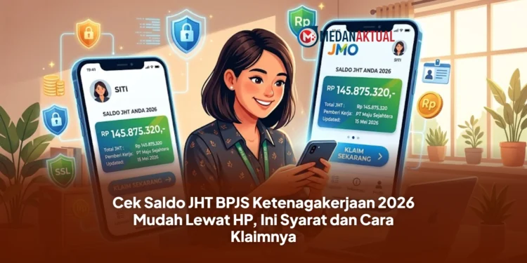 Cek Saldo JHT BPJS Ketenagakerjaan 2026 Mudah Lewat HP, Ini Syarat dan Cara Klaimnya