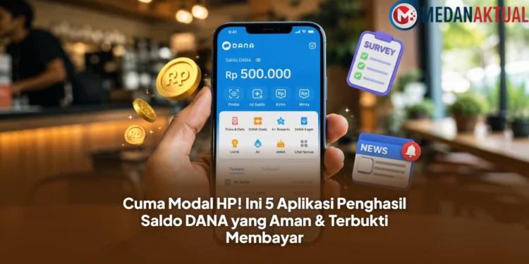 Cuma Modal HP! Ini 5 Aplikasi Penghasil Saldo DANA yang Aman & Terbukti Membayar