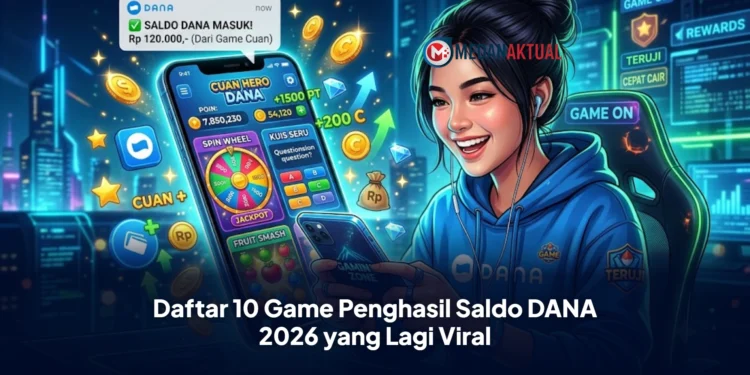 Daftar 10 Game Penghasil Saldo DANA 2026 yang Lagi Viral
