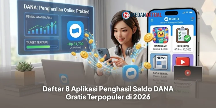 Daftar 8 Aplikasi Penghasil Saldo DANA Gratis Terpopuler di 2026