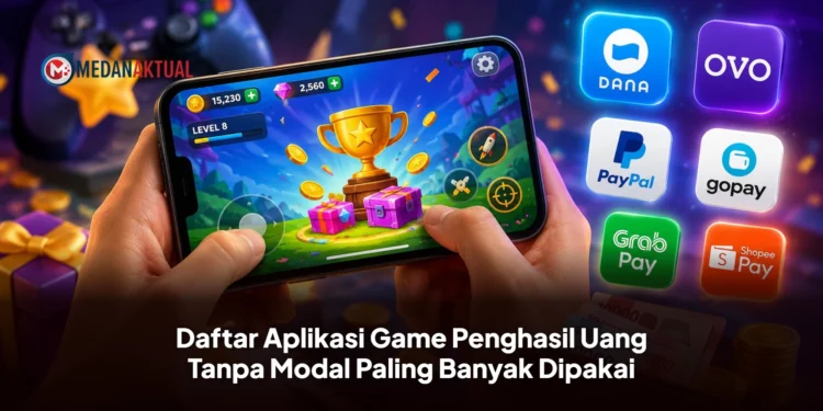 Daftar Aplikasi Game Penghasil Uang Tanpa Modal Paling Banyak Dipakai