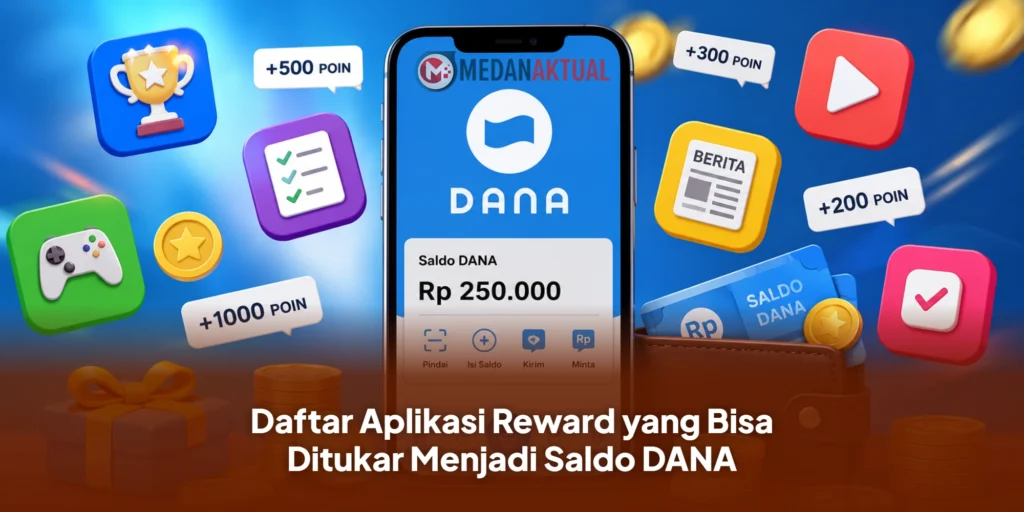 Daftar Aplikasi Reward yang Bisa Ditukar Menjadi Saldo DANA