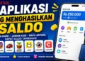 7 Aplikasi yang Menghasilkan Saldo Tambahan, Bisa Dicoba Langsung dari HP