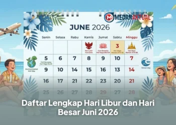 Daftar Lengkap Hari Libur dan Hari Besar Juni 2026