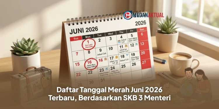 Daftar Tanggal Merah Juni 2026 Terbaru, Berdasarkan SKB 3 Menteri