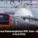 Jadwal Keberangkatan KRL Solo-Jogja 6 Juni 2026
