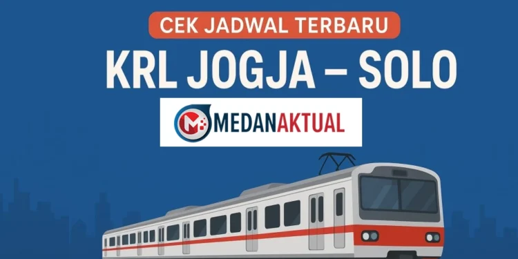 Jadwal KRL Jogja–Solo Hari Ini Senin, 8 Juni 2026