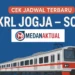 Jadwal KRL Jogja–Solo Hari Ini Senin, 8 Juni 2026