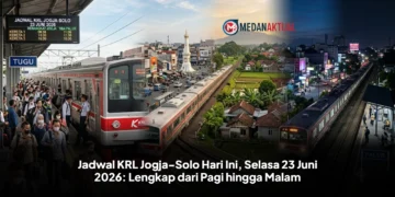 Jadwal KRL Jogja-Solo Hari Ini, Selasa 23 Juni 2026: Lengkap dari Pagi hingga Malam