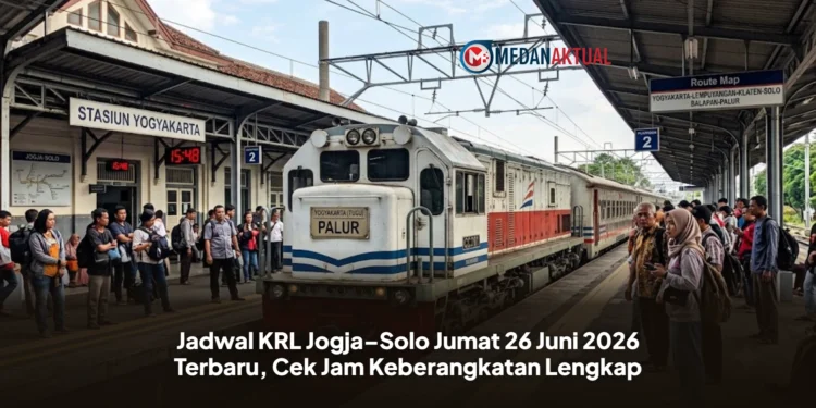Jadwal KRL Jogja–Solo Jumat 26 Juni 2026 Terbaru, Cek Jam Keberangkatan Lengkap