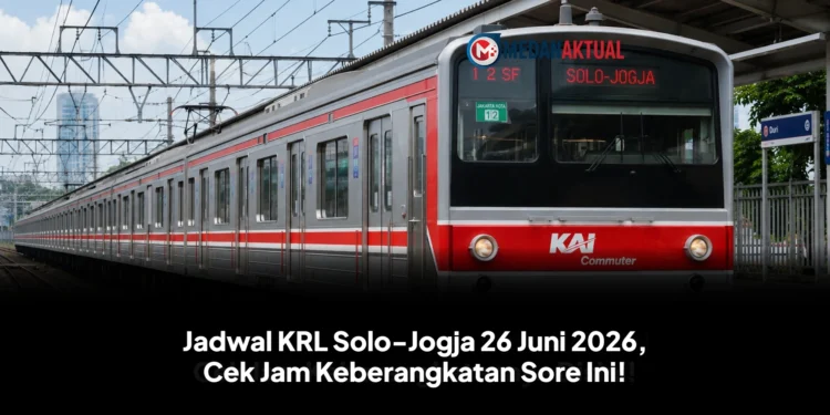 Jadwal KRL Solo-Jogja 26 Juni 2026, Cek Jam Keberangkatan Sore Ini!