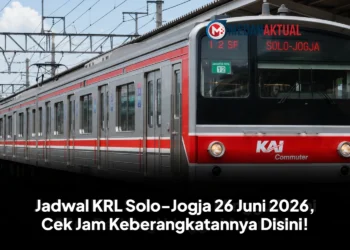 Jadwal KRL Solo-Jogja 26 Juni 2026, Cek Jam Keberangkatannya Disini!