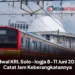 Jadwal KRL Solo-Jogja 8-11 Juni 2026, Catat Jam Keberangkatannya
