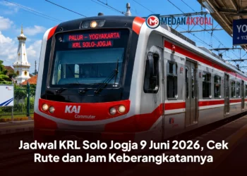 Jadwal KRL Solo Jogja 9 Juni 2026, Cek Rute dan Jam Keberangkatannya
