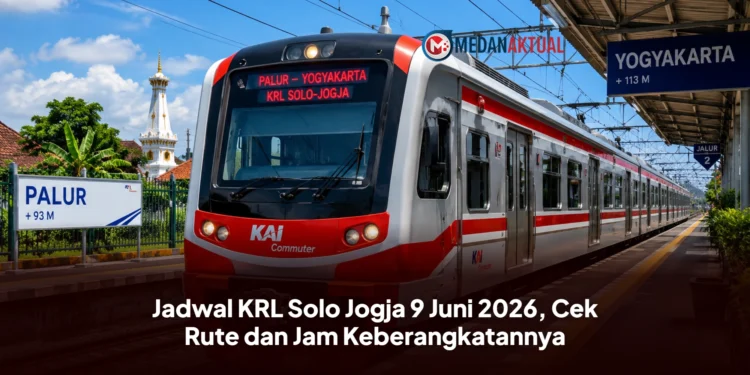 Jadwal KRL Solo Jogja 9 Juni 2026, Cek Rute dan Jam Keberangkatannya