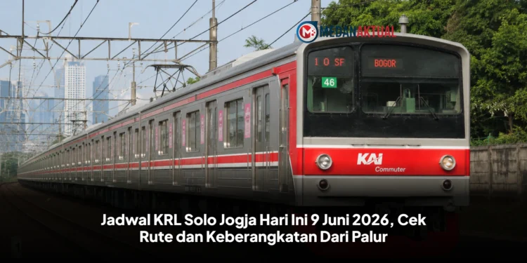 Jadwal KRL Solo Jogja Hari Ini 9 Juni 2026, Cek Rute dan Keberangkatan Dari Palur