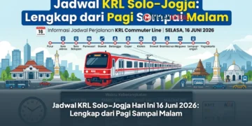 Jadwal KRL Solo–Jogja Hari Ini 16 Juni 2026: Lengkap dari Pagi Sampai Malam
