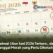 Jadwal Libur Juni 2026 Terbaru, dan Tanggal Merah yang Perlu Diketahui