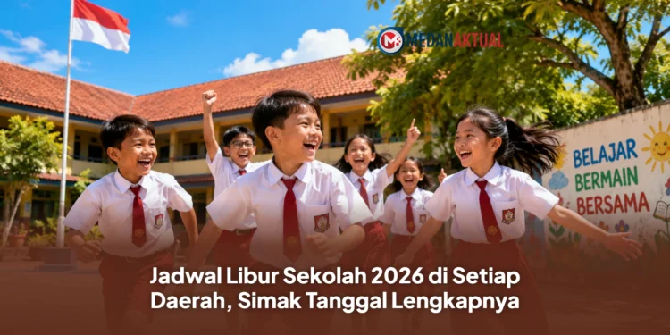 Jadwal Libur Sekolah 2026 di Setiap Daerah, Simak Tanggal Lengkapnya