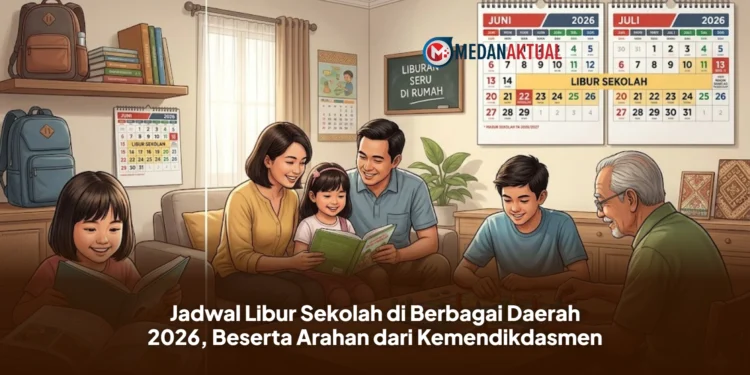 Jadwal Libur Sekolah di Berbagai Daerah 2026, Beserta Arahan dari Kemendikdasmen
