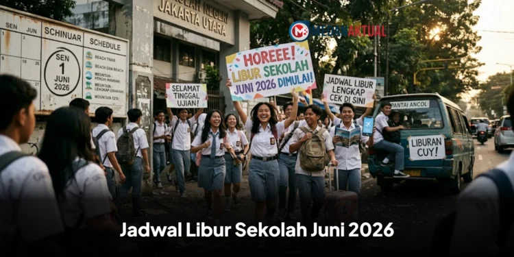 Jadwal Libur Sekolah Juni 2026, Simak Tanggal Mulainya dan Daftar Hari Libur Nasional