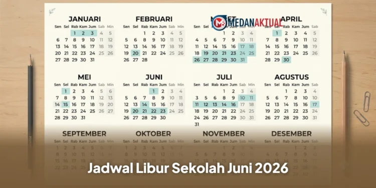 Jadwal Libur Akhir Tahun Pelajaran 2025/2026 dan Tanggal Masuk Sekolah