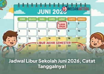 Jadwal Libur Sekolah Juni 2026, Catat Tanggalnya!