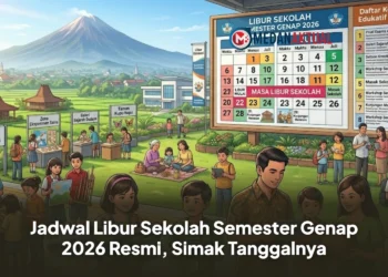 Jadwal Libur Sekolah Semester Genap 2026 Resmi, Simak Tanggalnya