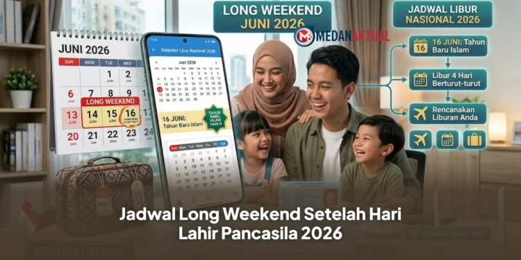 Jadwal Long Weekend Setelah Hari Lahir Pancasila 2026