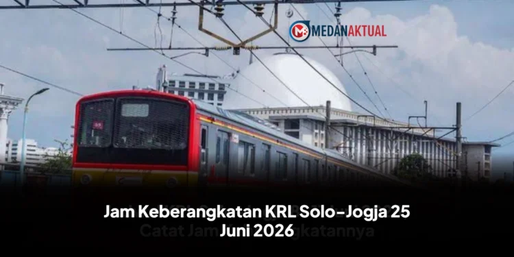 Jam Keberangkatan KRL Solo-Jogja 25 Juni 2026