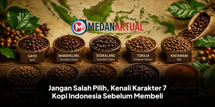 Jangan Salah Pilih, Kenali Karakter 7 Kopi Indonesia Sebelum Membeli