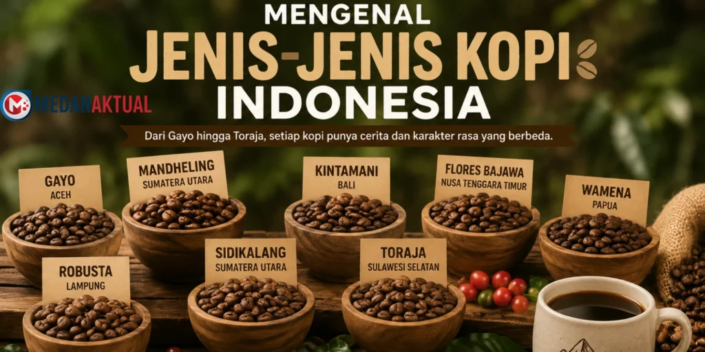 Jenis-Jenis Kopi di Indonesia dan Ciri Khas Rasanya yang Perlu Diketahui