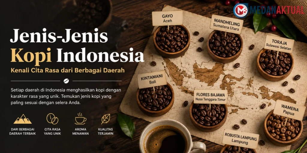Jenis-Jenis Kopi yang Populer di Indonesia Beserta Cita Rasa Khasnya