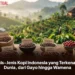 Jenis-Jenis Kopi Indonesia yang Terkenal di Dunia, dari Gayo hingga Wamena