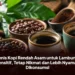 Jenis Kopi Rendah Asam untuk Lambung Sensitif, Tetap Nikmat dan Lebih Nyaman Dikonsumsi