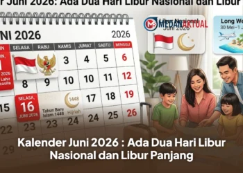 Kalender Juni 2026 : Ada Dua Hari Libur Nasional dan Libur Panjang