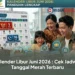 Kalender Libur Juni 2026 : Cek Jadwal Tanggal Merah Terbaru